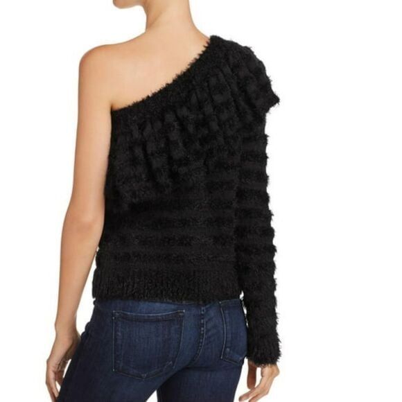WAYF Johnie One Shoulder Sweater Large NWT - Picture 4 of 7